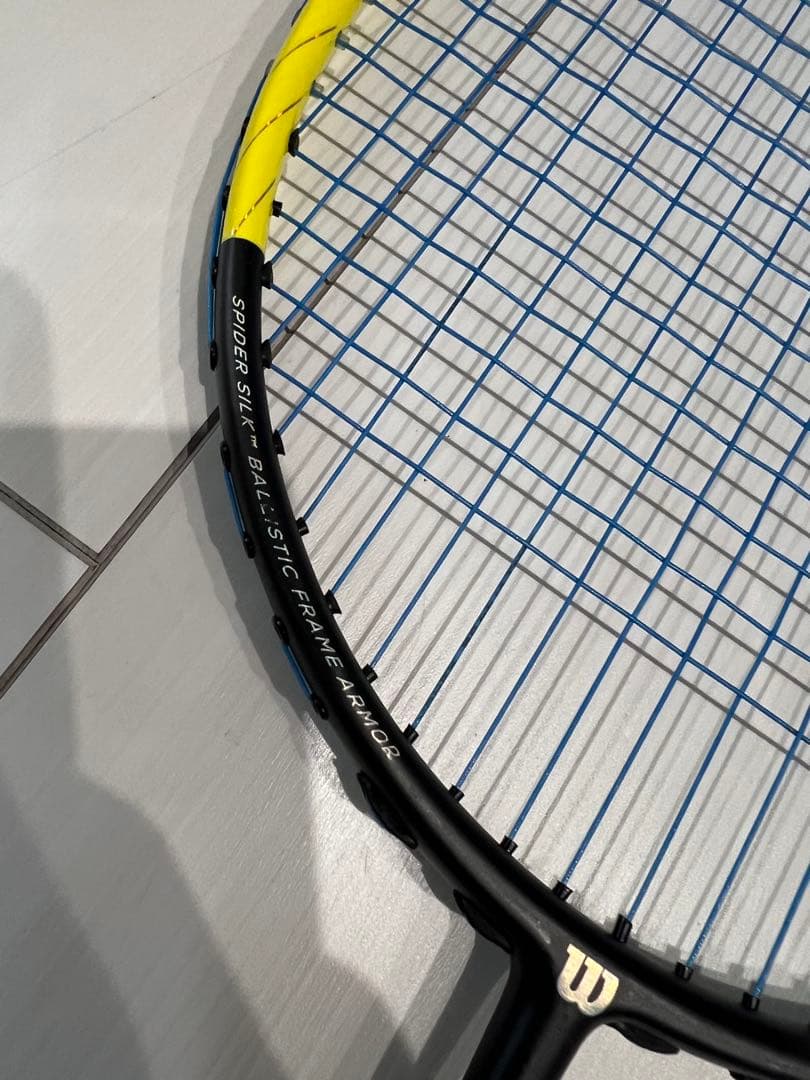 26☆Wilson バドミントン ラケット BLAZE SX9000 スパイダー