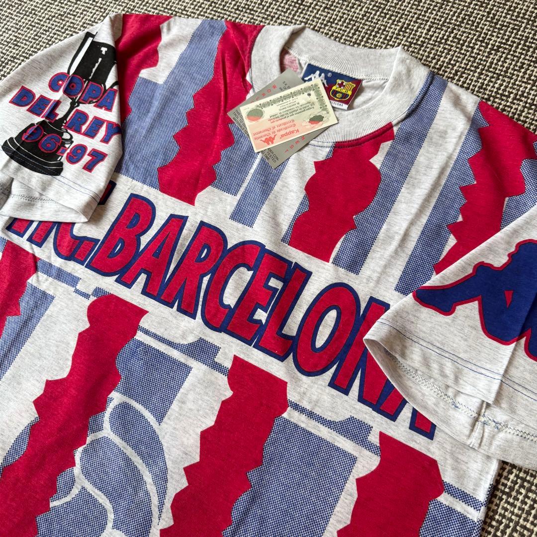 【新品・タグ付き】 FCバルセロナ ９６／９７ コパデルレイ優勝記念モデル