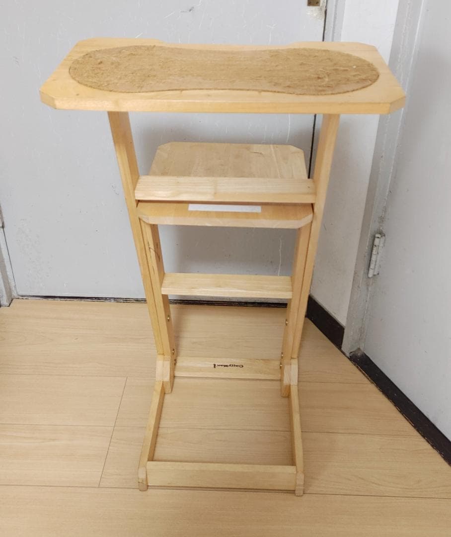 CattyMan 猫専用 木製 窓から外を眺めるのに便利な見晴らし台/4段階