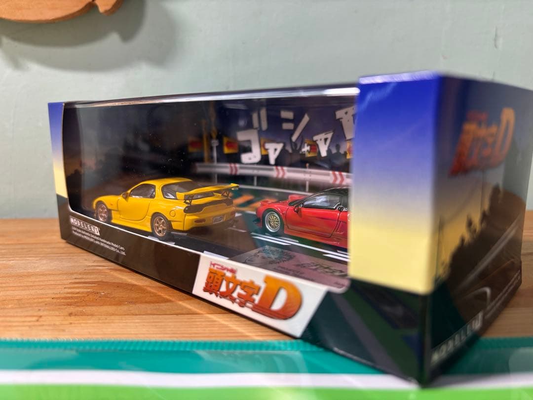 モデラーズ　頭文字D 1/64 NSX.RX-7