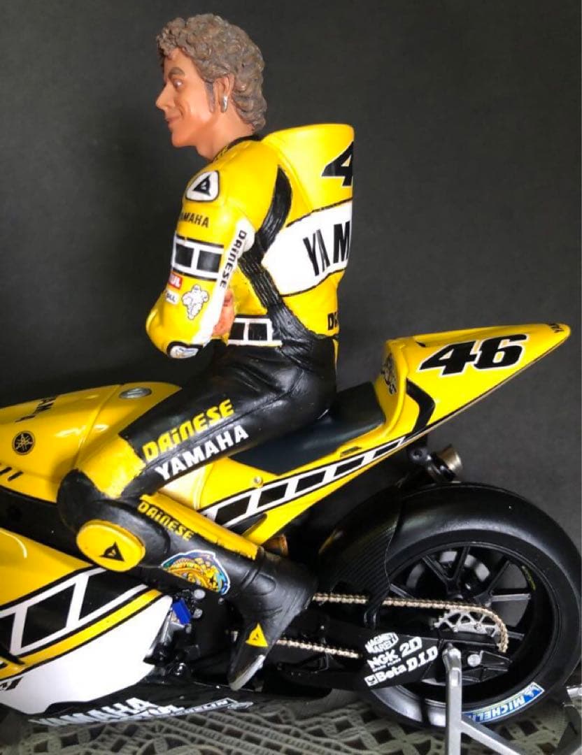 1/12 バレンティノロッシ　フィギュア　Moto GP カスタム