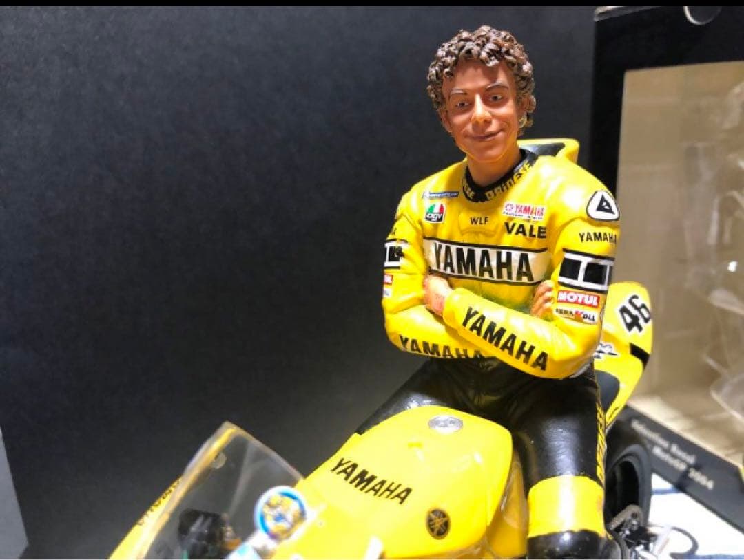 1/12 バレンティノロッシ　フィギュア　Moto GP カスタム