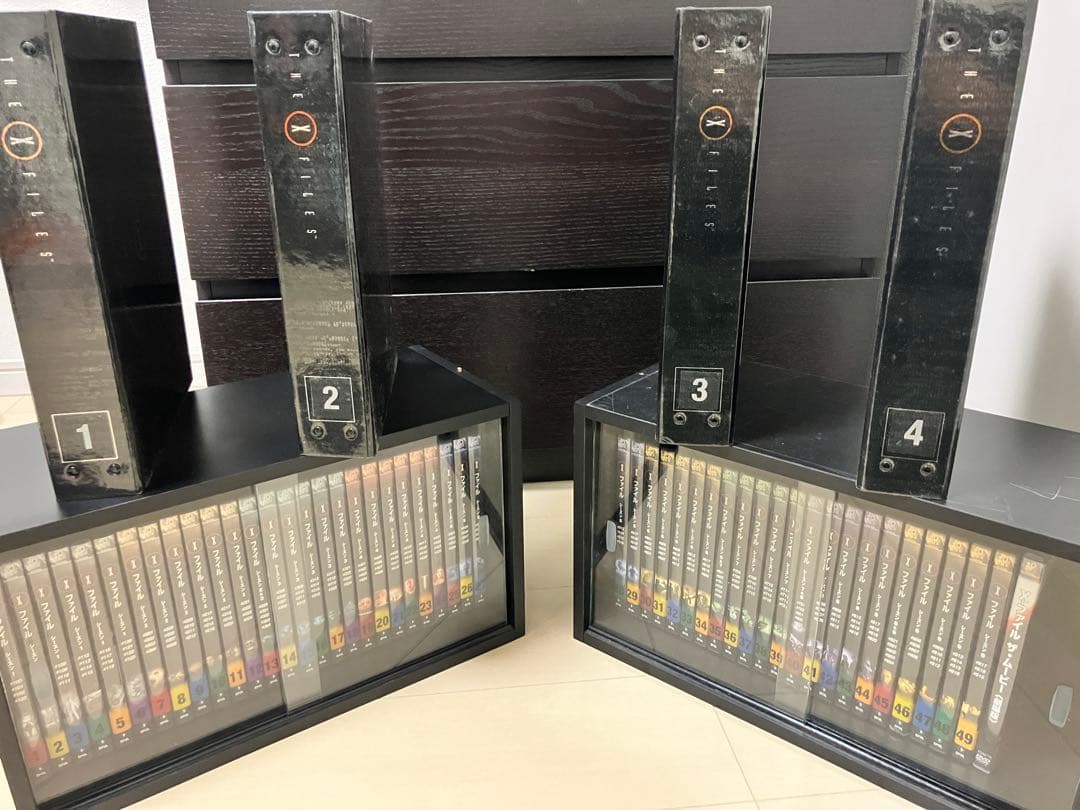 ディアゴスティーニ Xファイル DVD49巻 専用バインダー、収納ケース付き