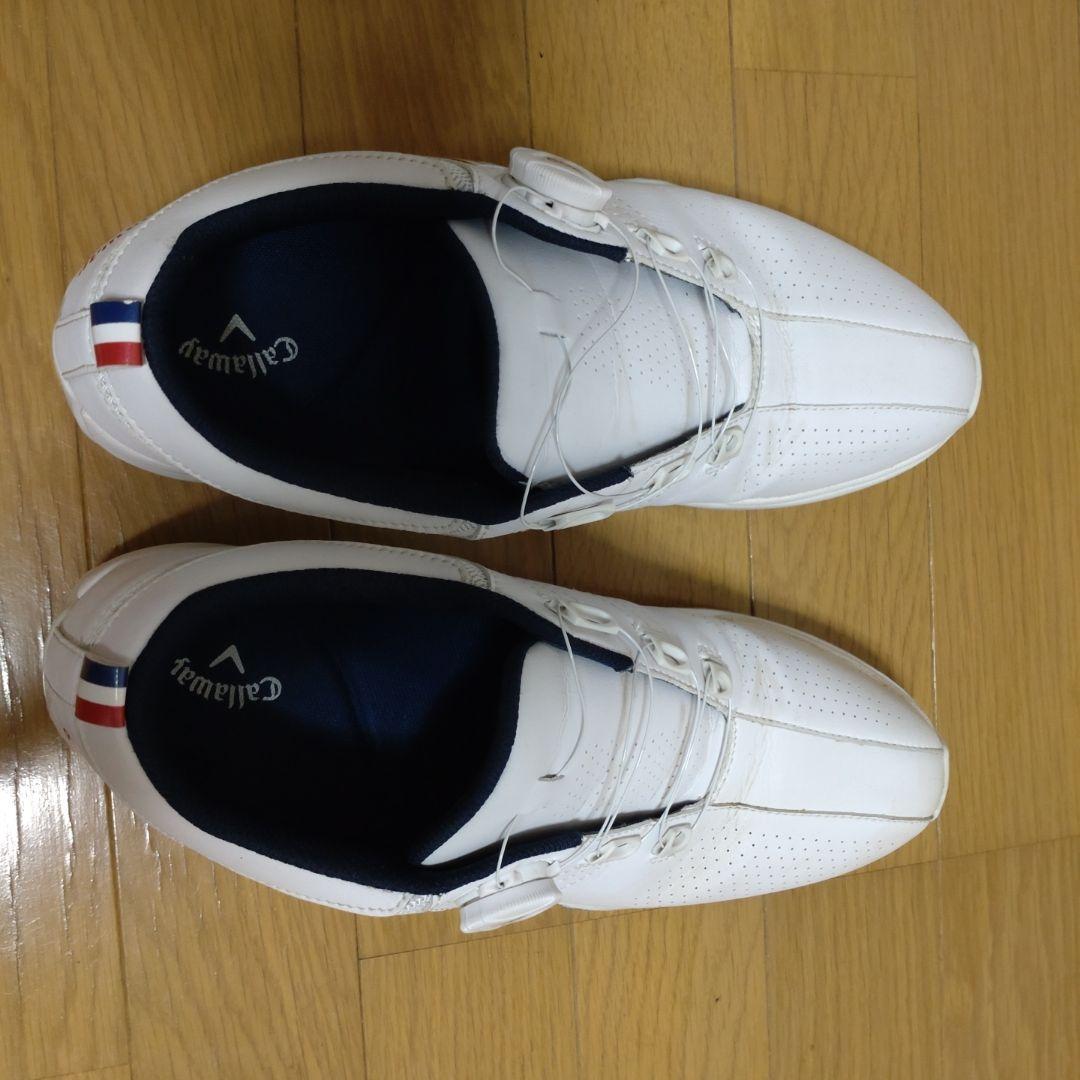 Callaway ゴルフシューズ BOAシステム ホワイト シューズケース付き
