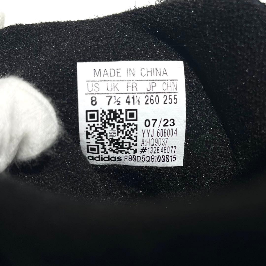 極美品☆アディダス／ベロサンバ サイクリングシューズ 26cm オールブラック