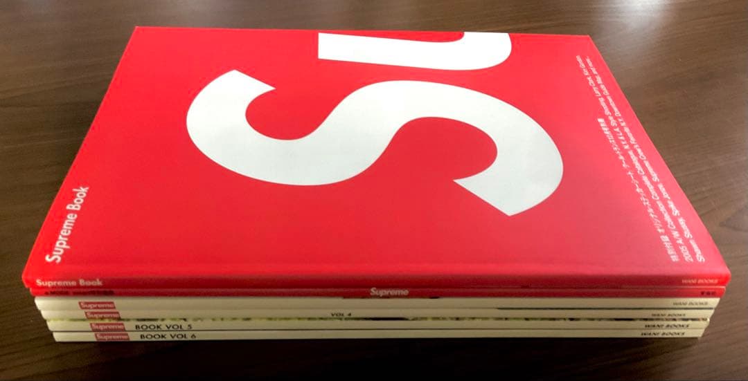 【希少美品】Supreme ムックBook 全6巻　トート付