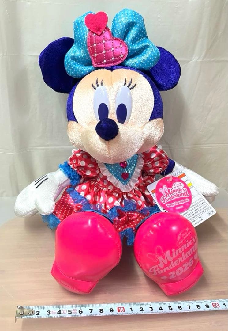 ぬいぐるみ　ディズニーリゾート　ミニーのファンダーランド　パルパルーザ　2026