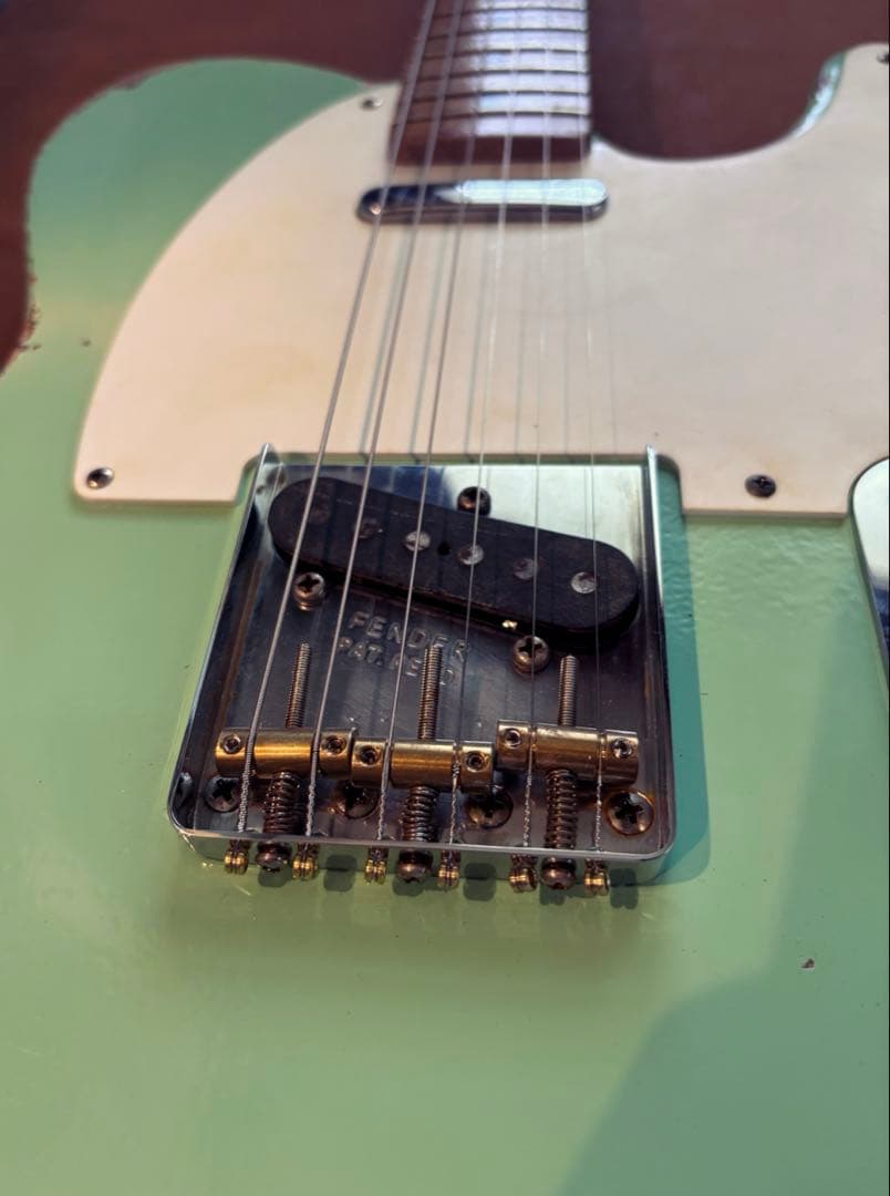 fender JAPAN テレキャスター レリック サーフグリーン