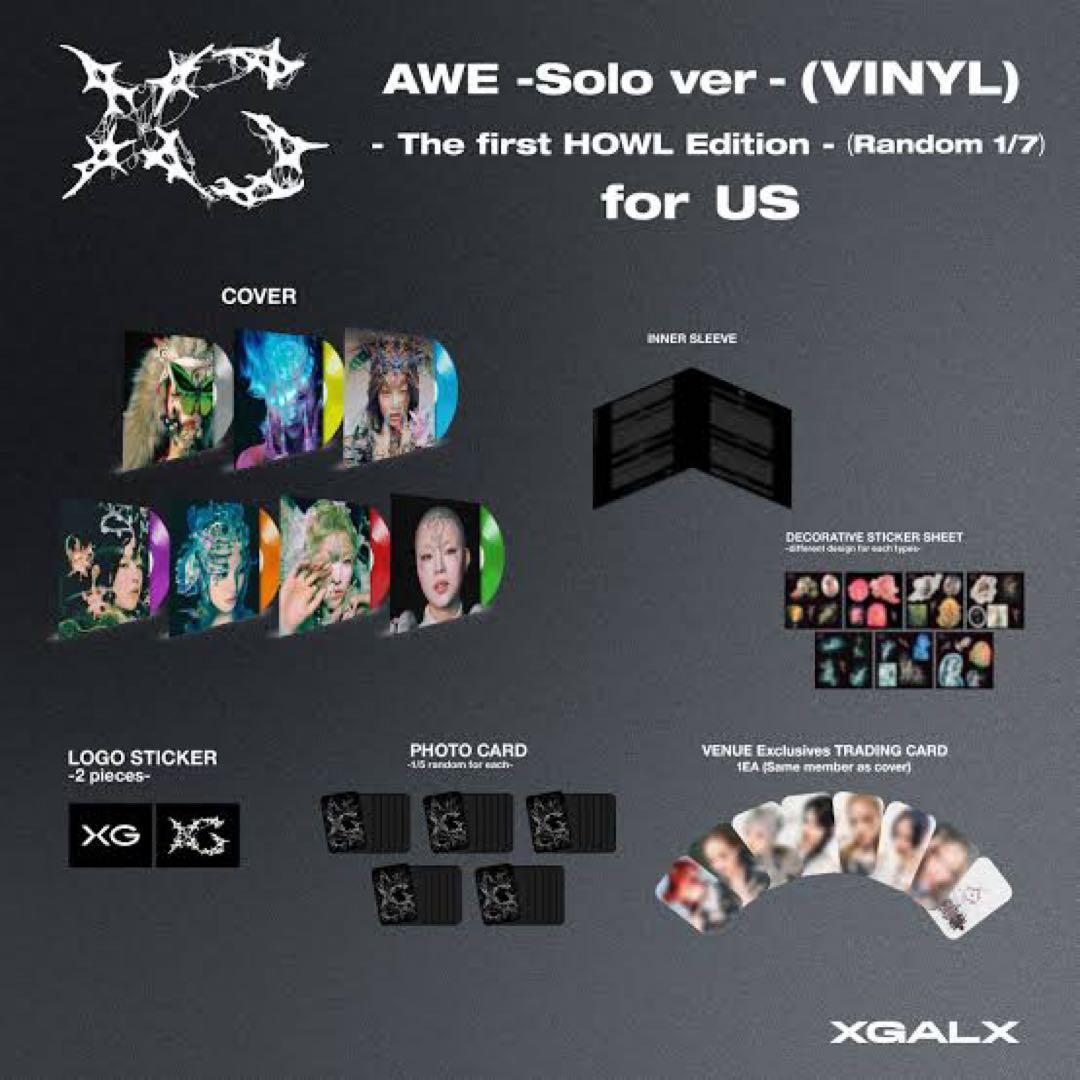 アメリカ限定 LP レコード封入 Ver.C トレカ AWE マヤ MAYA