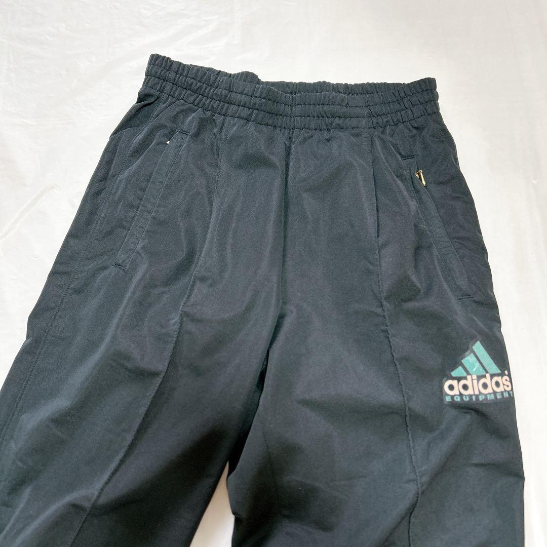 【希少】90s adidas EQUIPMENT ジャージ 上下 L ブラック