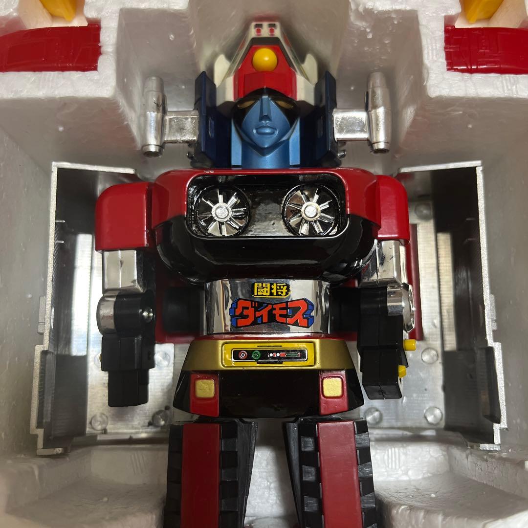 ⚠️未使用デッドストック　正規品　闘将ダイモス　超合金　当時物　永遠の名作