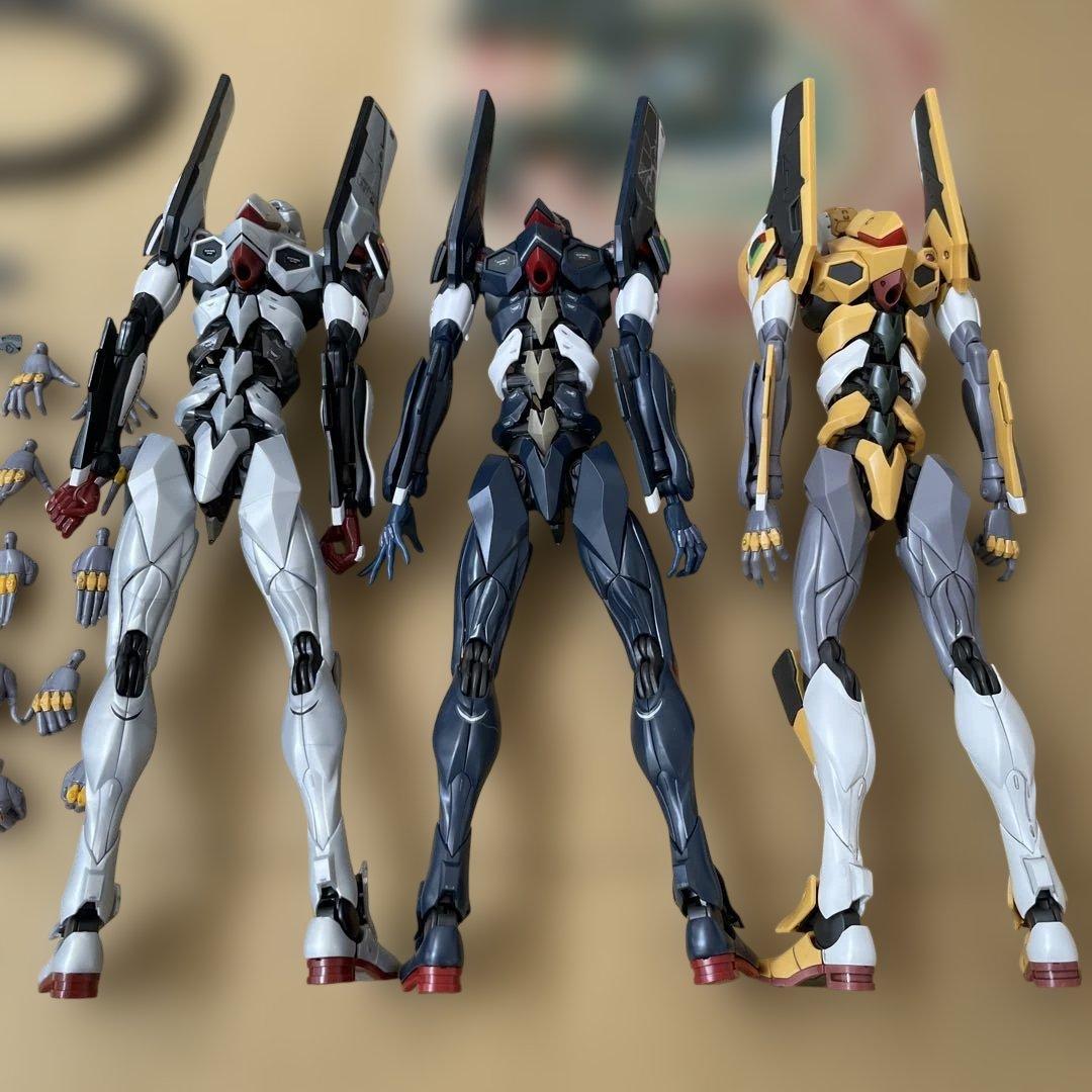 エヴァンゲリオン RG ジャンク 3体 試作零号機、3号機、4号機