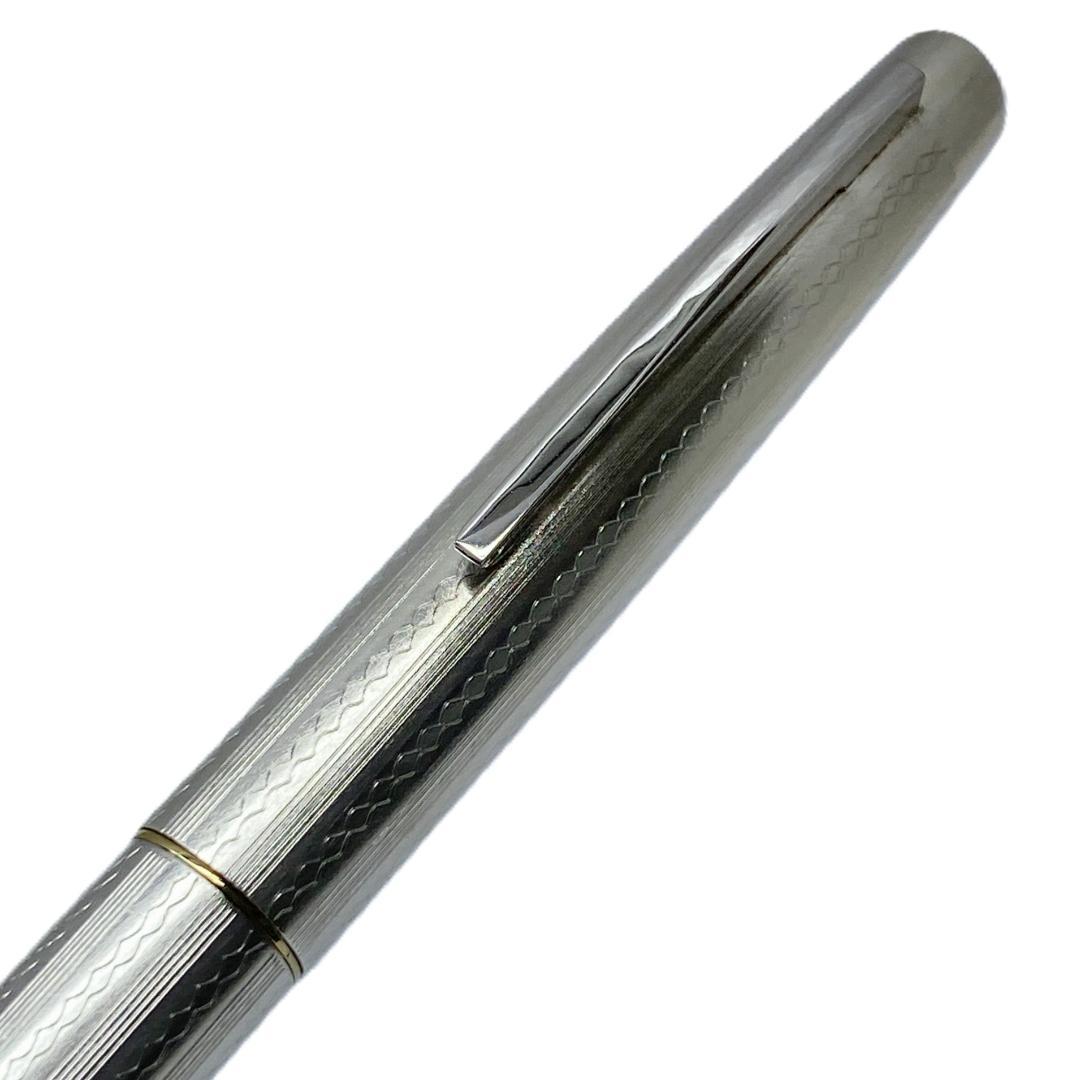 レア 純銀 18K モリソン 万年筆 Morison SILVER