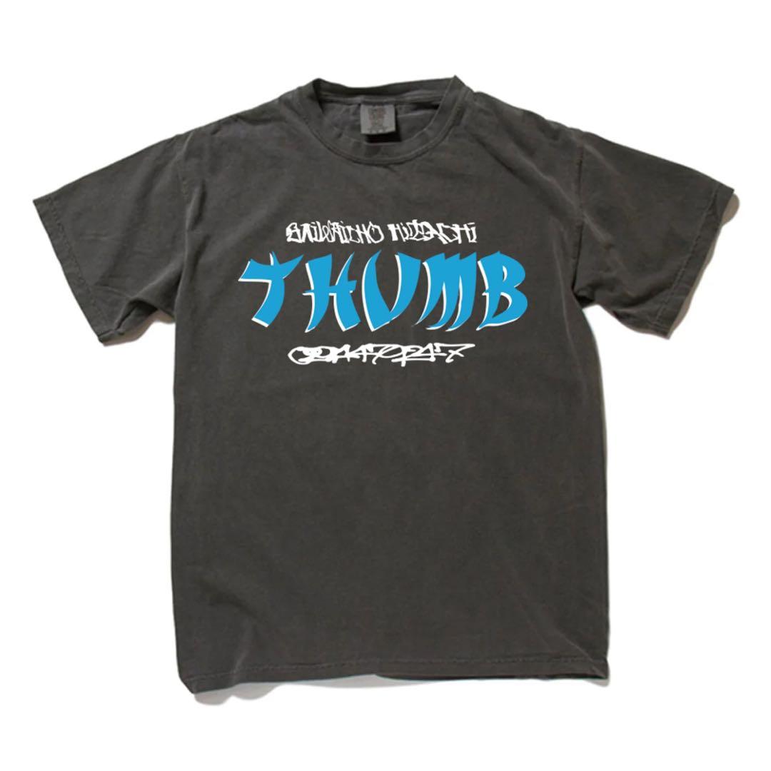 【新品】FACT Thumb PHO Tee ブルー/Lサイズ
