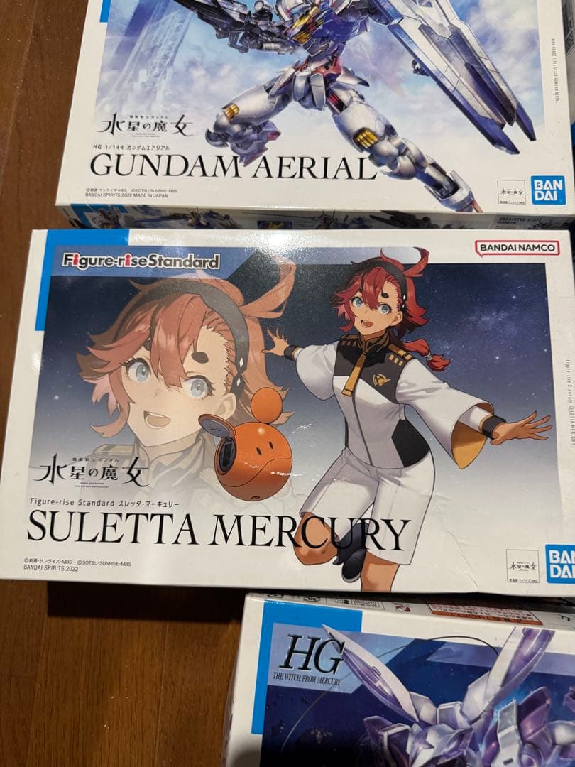 HG ガンプラ 機動戦士ガンダム　水星の魔女5体セット