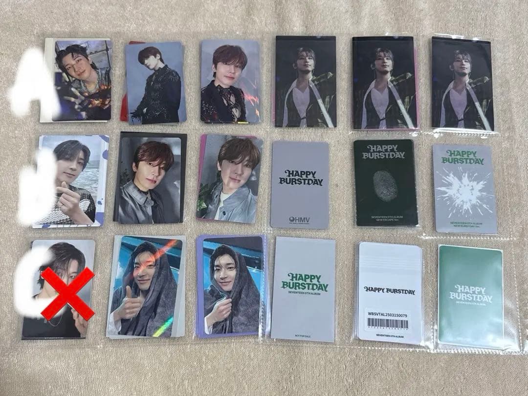 seventeen ウォヌ 封入 特典 ラキドロ トレカ まとめ売り