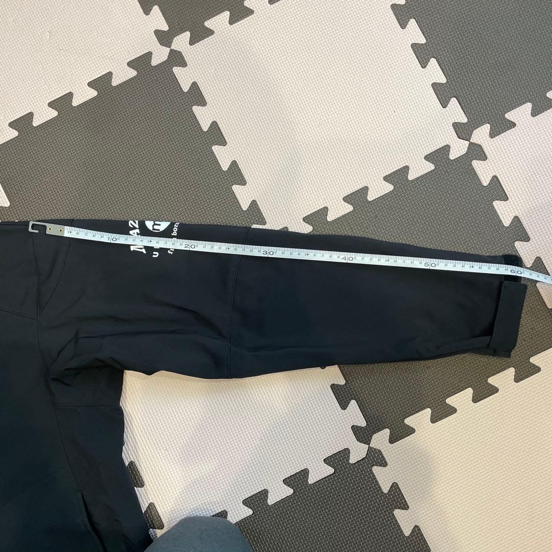 mazume フィッシングウェア上着 L パンツM黒