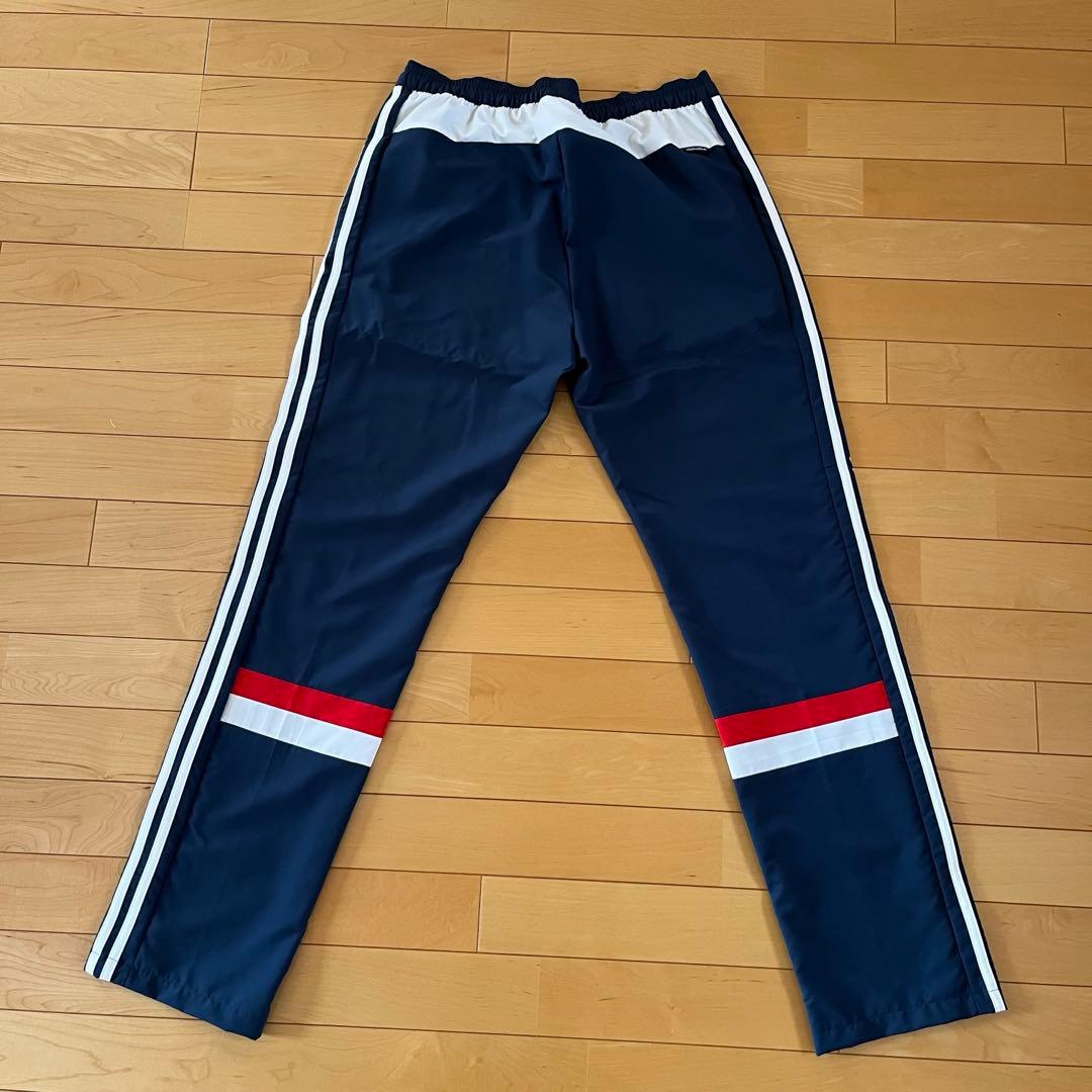 adidas ジャージ上下セット ネイビー/レッド/ホワイト 【XO】