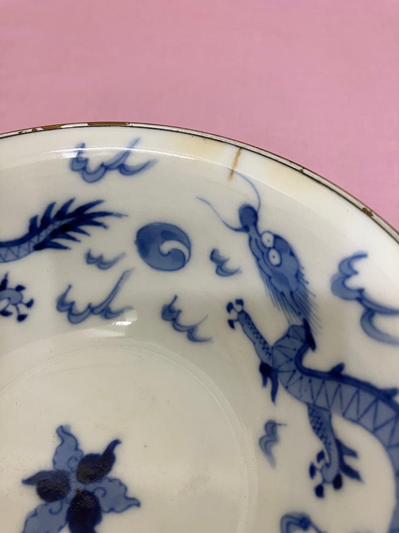 龍柄茶碗2点