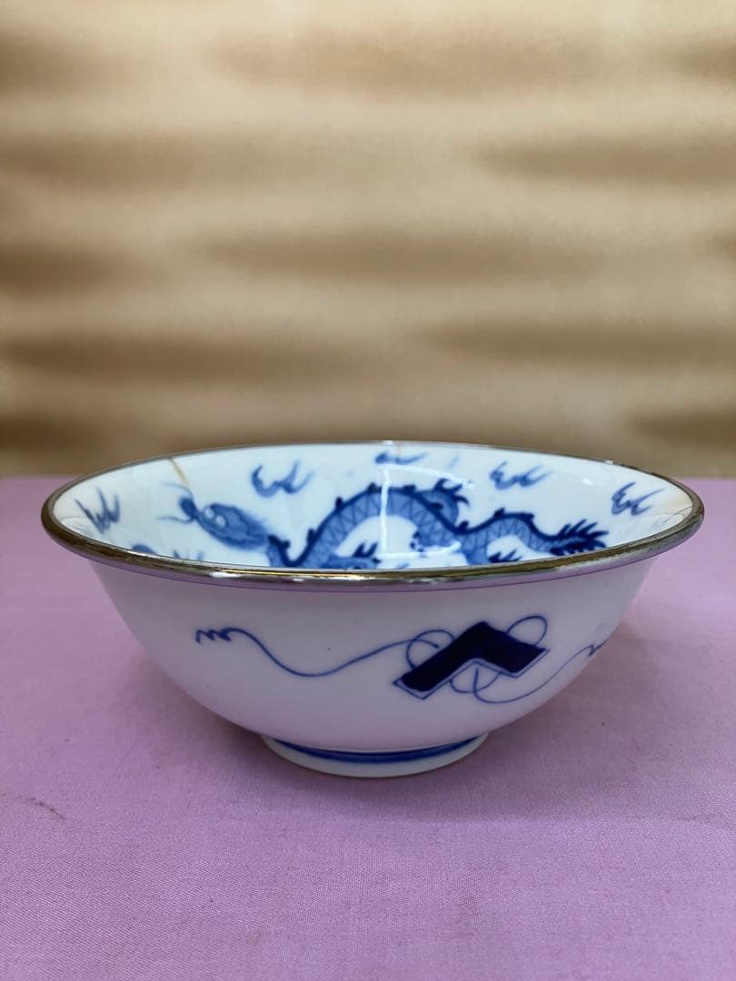 龍柄茶碗2点