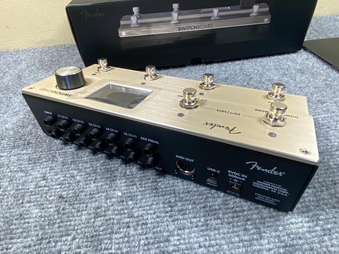 27 fender switch board スイッチャー ラインセレクター