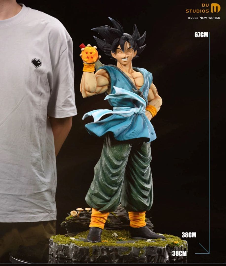 ドラゴンボール 孫悟空 ガレキ ガレージキット スタチューX①⑦④