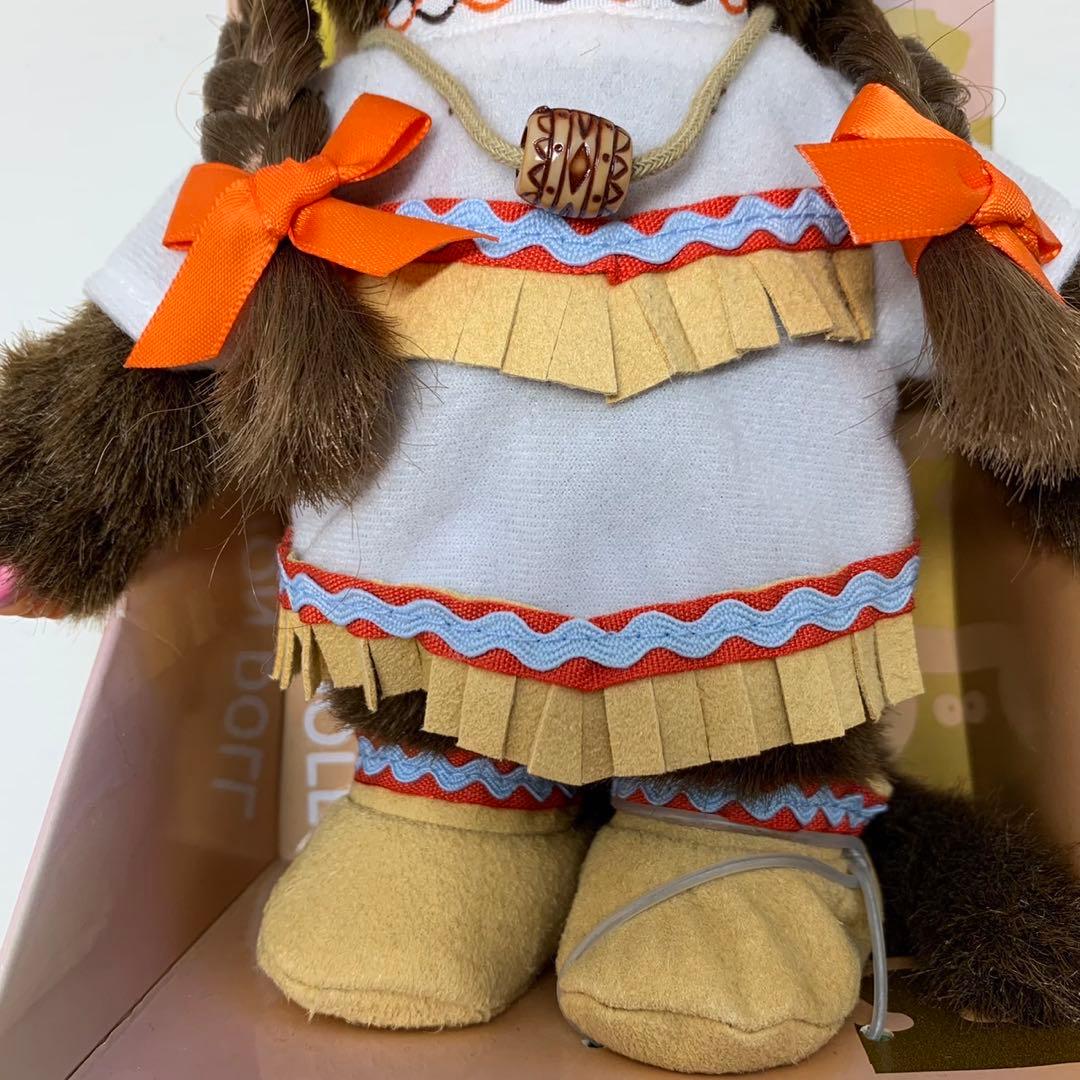 新品 2009年発売 インディアン 女の子 モンチッチ 3104