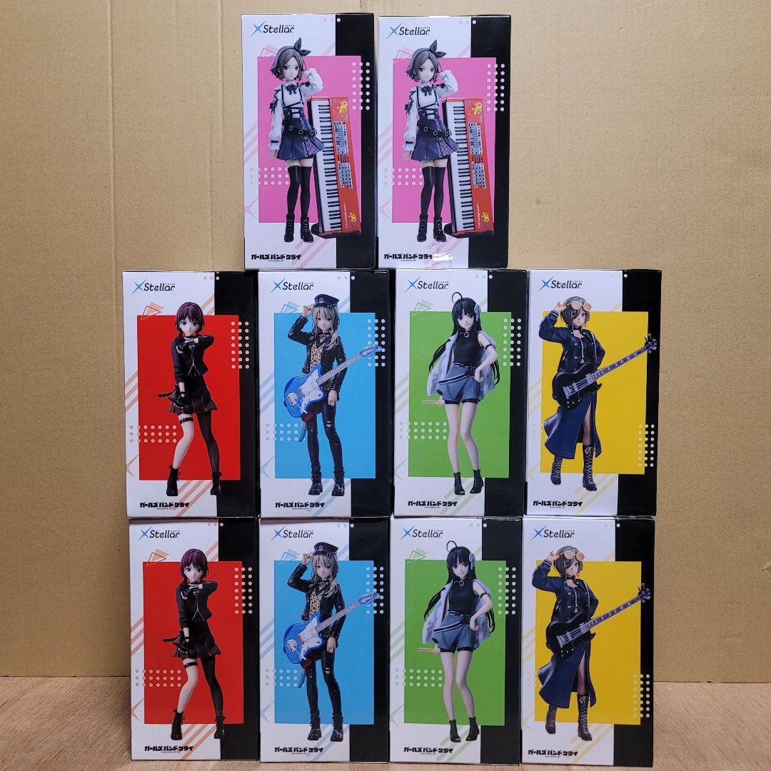 ガールズバンドクライ 全5種コンプ×2 XStellar 10点+オマケ1点