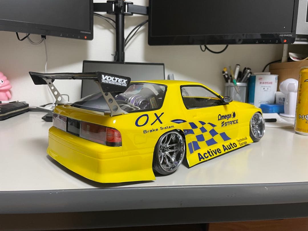 1/10 トップライン RC RX-7（FC）ボディのみ