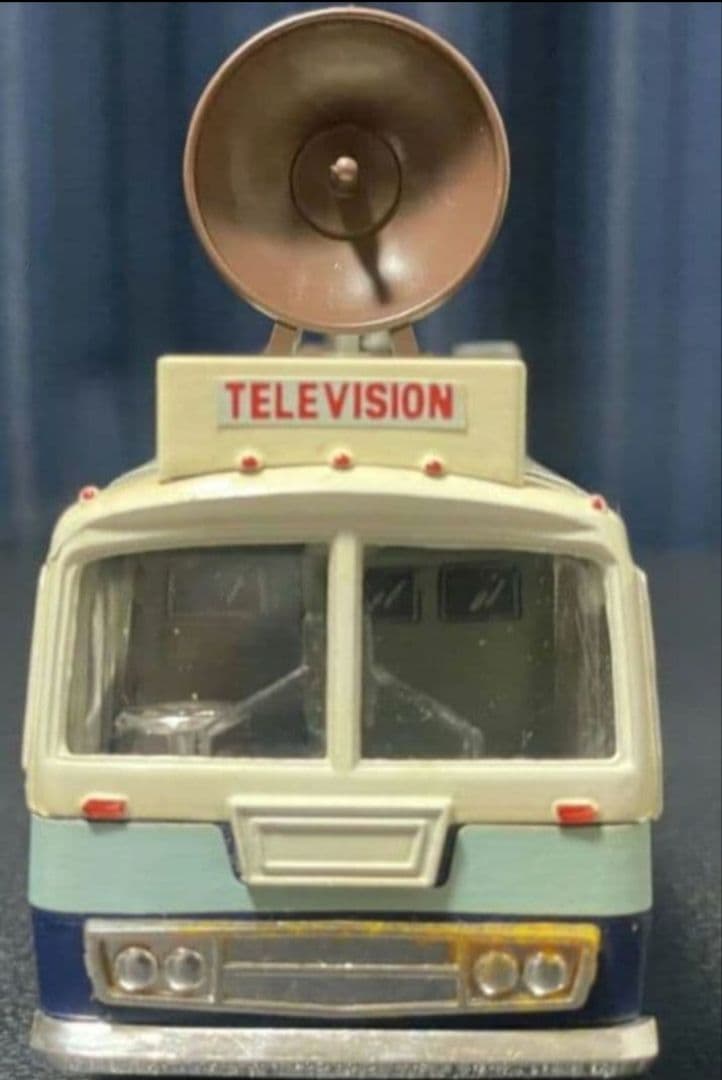 激レア 希少 ダイヤペット テレビ中継車 三菱 ふそう バス 現状品