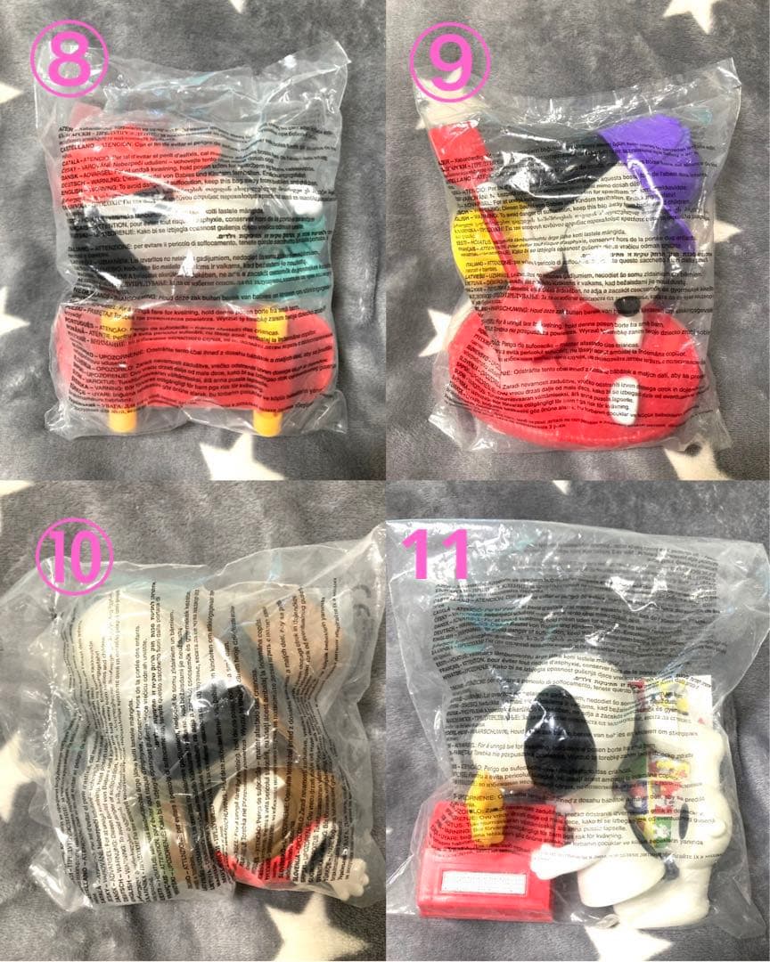 マクドナルド　SNOOPY　フィギュア 　ハッピーセット　海外限定　希少