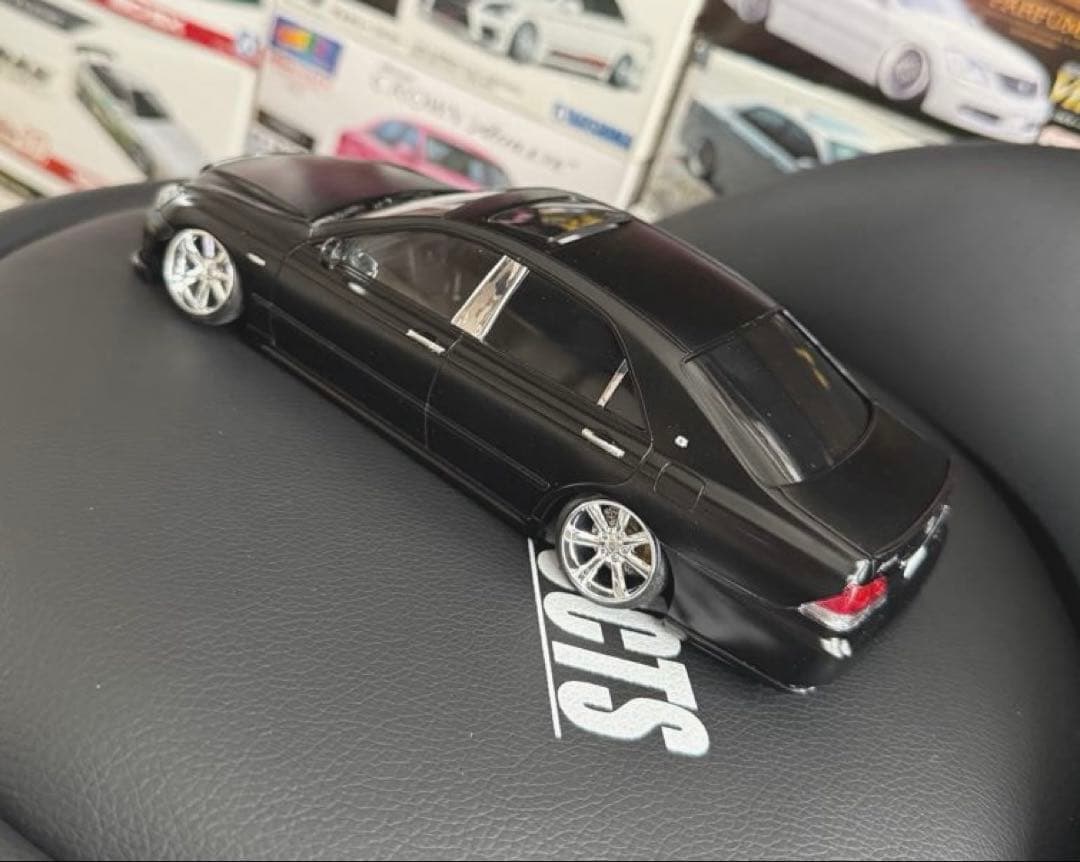 アオシマ GRS182 クラウン アスリート 深リム仕様