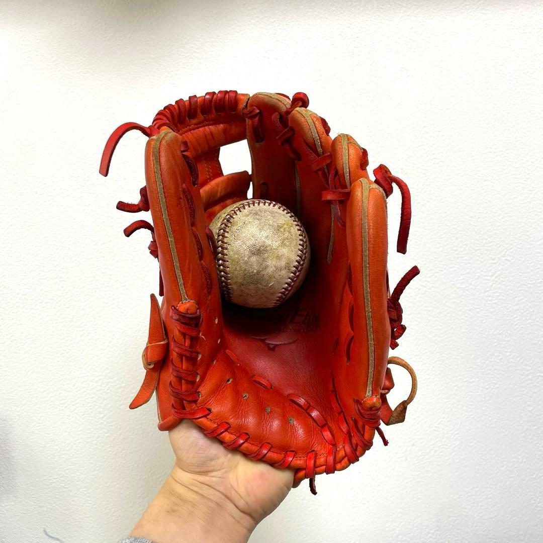 ミズノ グローバルエリート 軟式 少年 内野手用グローブ