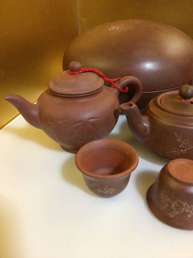 朱泥 茶器 急須 箱無し
