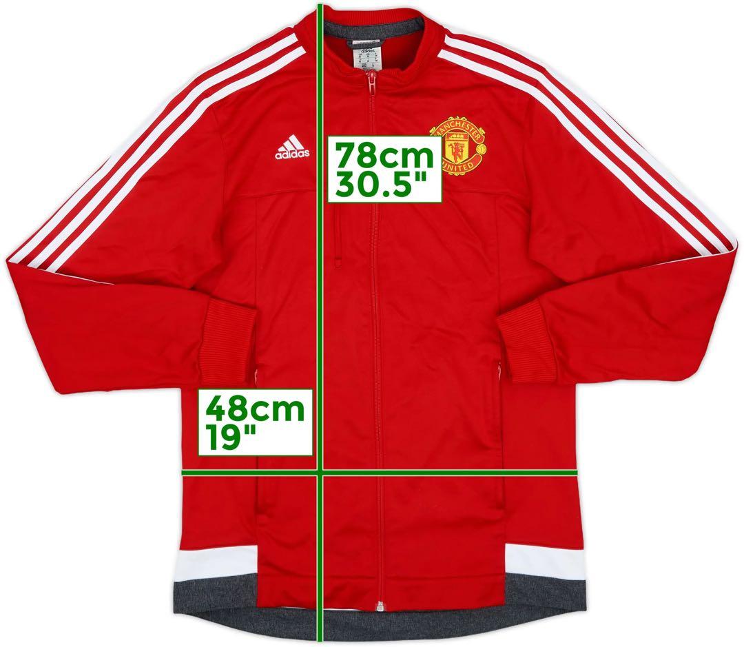 adidas 正規品 マンチェスターユナイテッド 15-16 アンセムジャケット