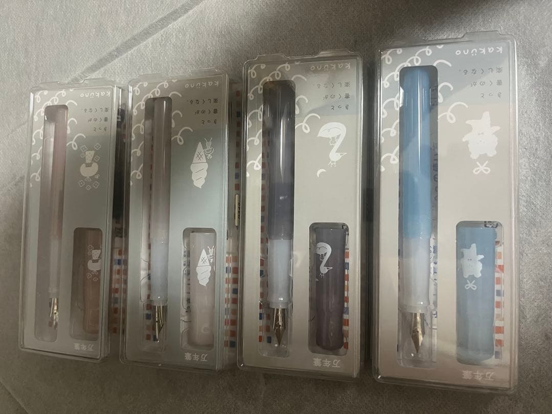 杜の文具博 mizutama 万年筆 kakuno パイロット 4種セット