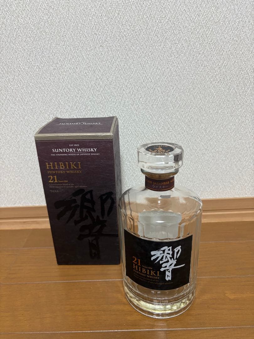 Alan 山崎18年9本 響21年 響100周年記念 空ボトルと箱