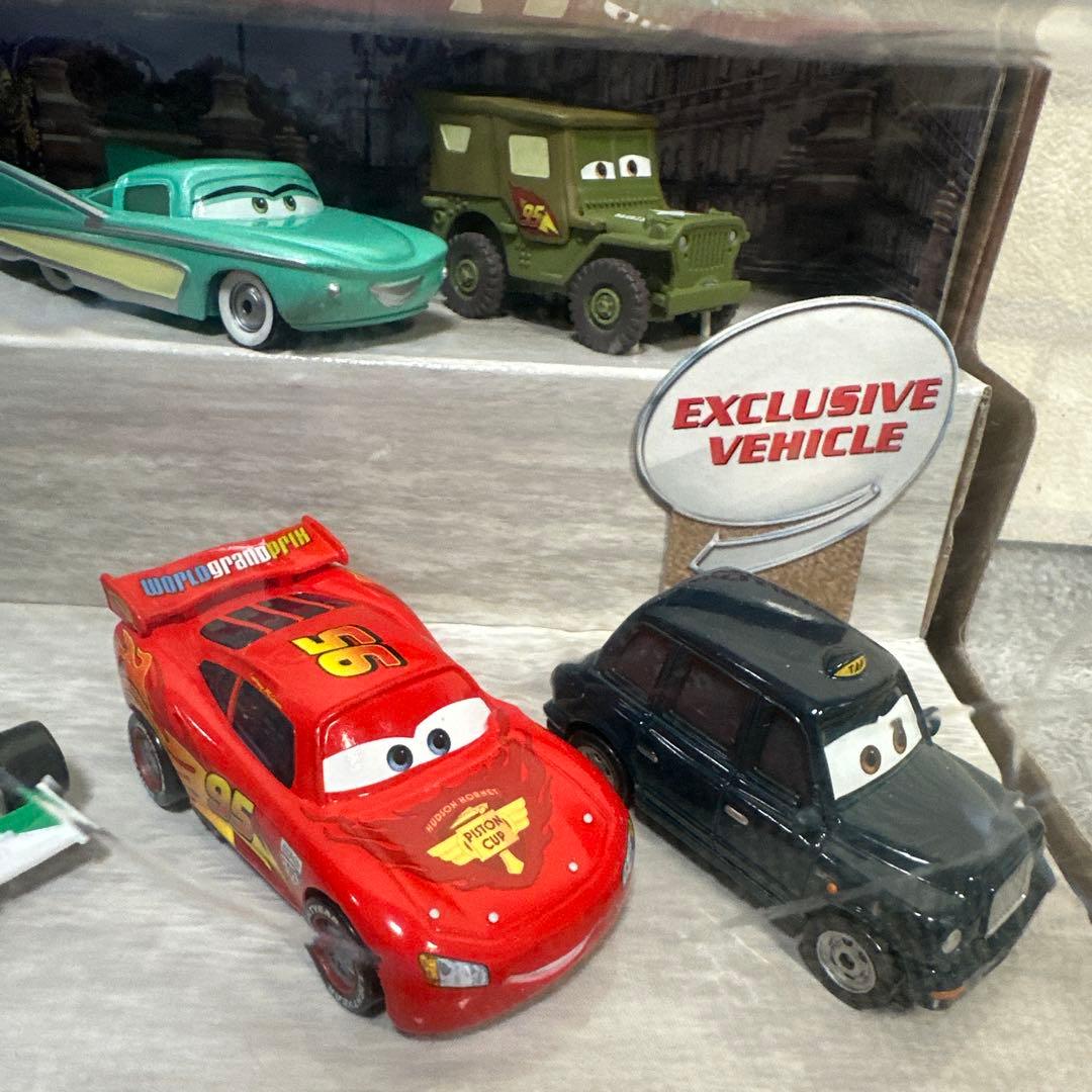 ★新品★カーズ マテル ロンドンレース 7-car ギフトパック