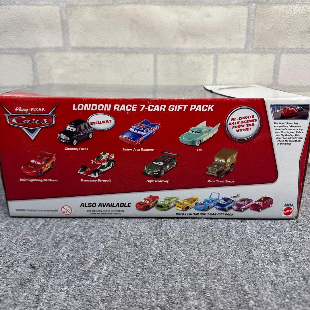 ★新品★カーズ マテル ロンドンレース 7-car ギフトパック