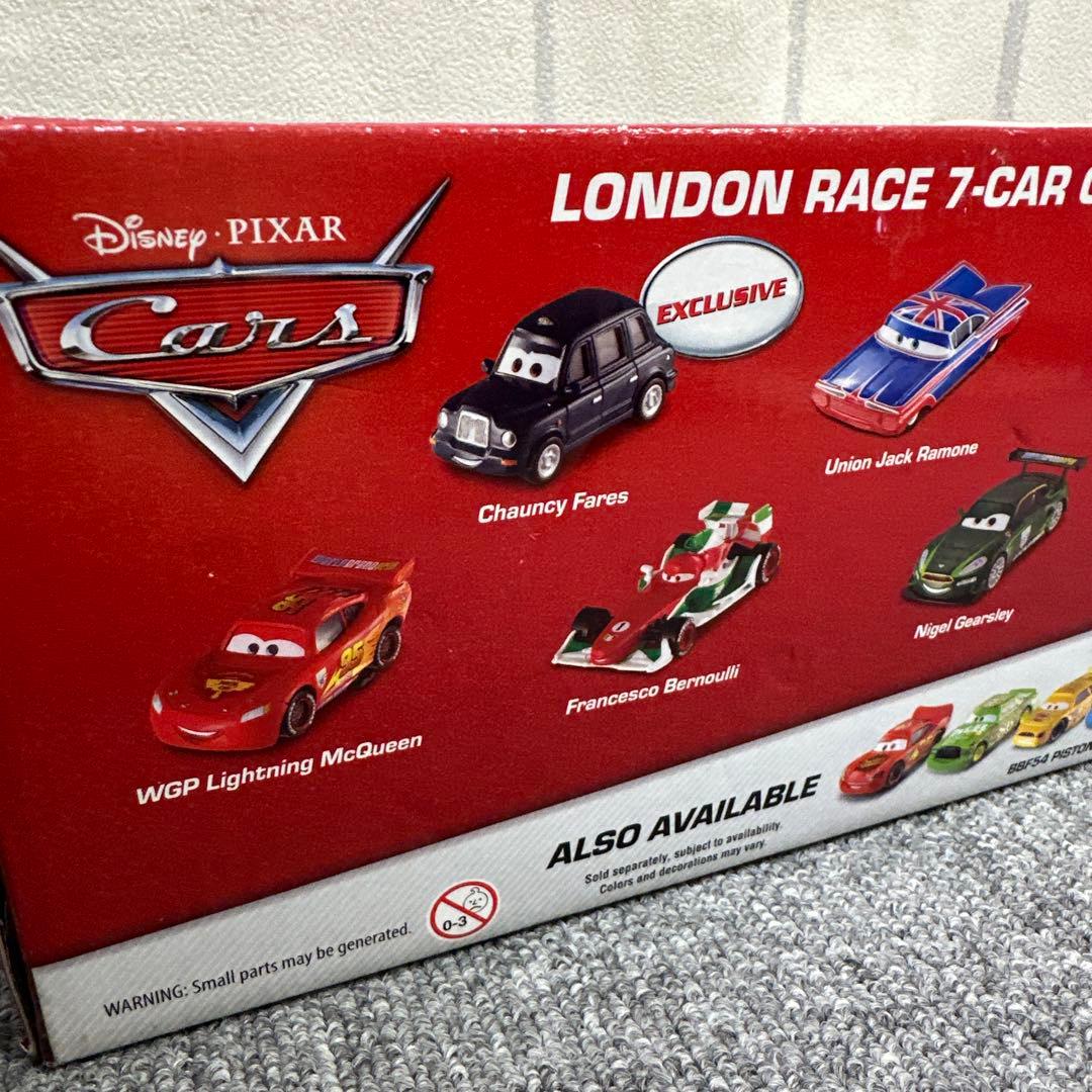 ★新品★カーズ マテル ロンドンレース 7-car ギフトパック