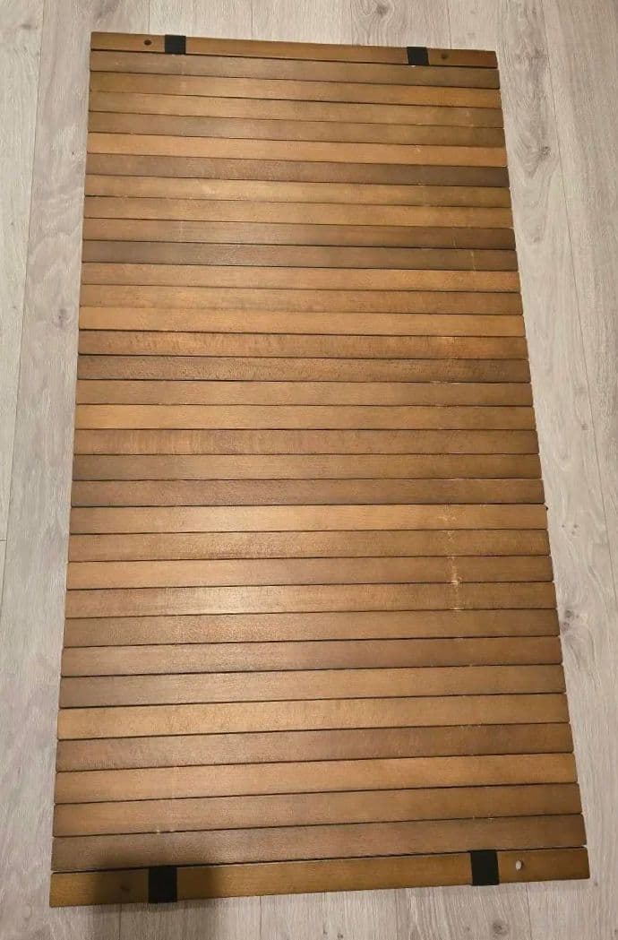 Hilanders 木製　ロールトップテーブル 120×60cm