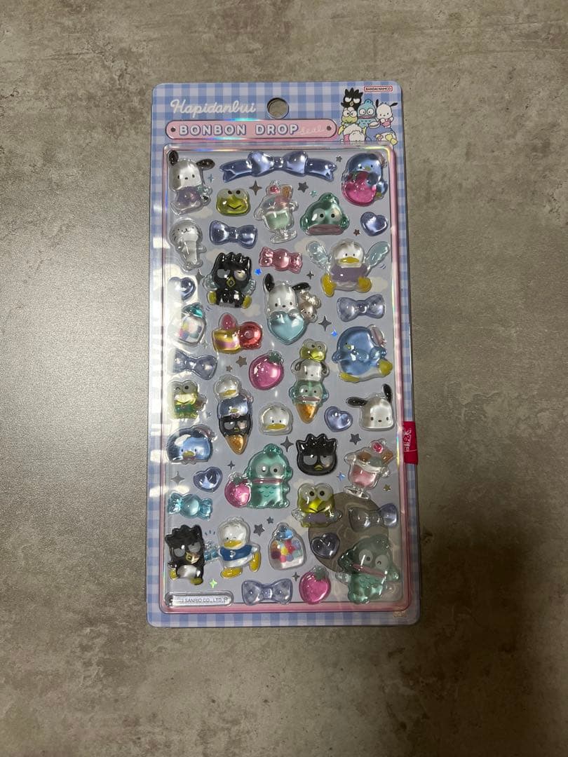 ボンボンドロップシール　サンリオ　 4枚セット