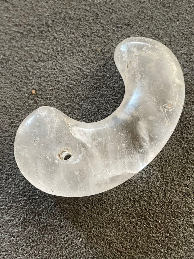 古墳時代　水晶製勾玉　出土品