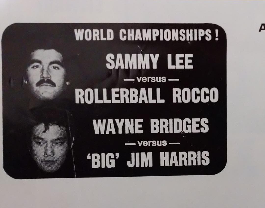 タイガーマスク　サミー・リー　プログラム　プロレス　佐山サトル