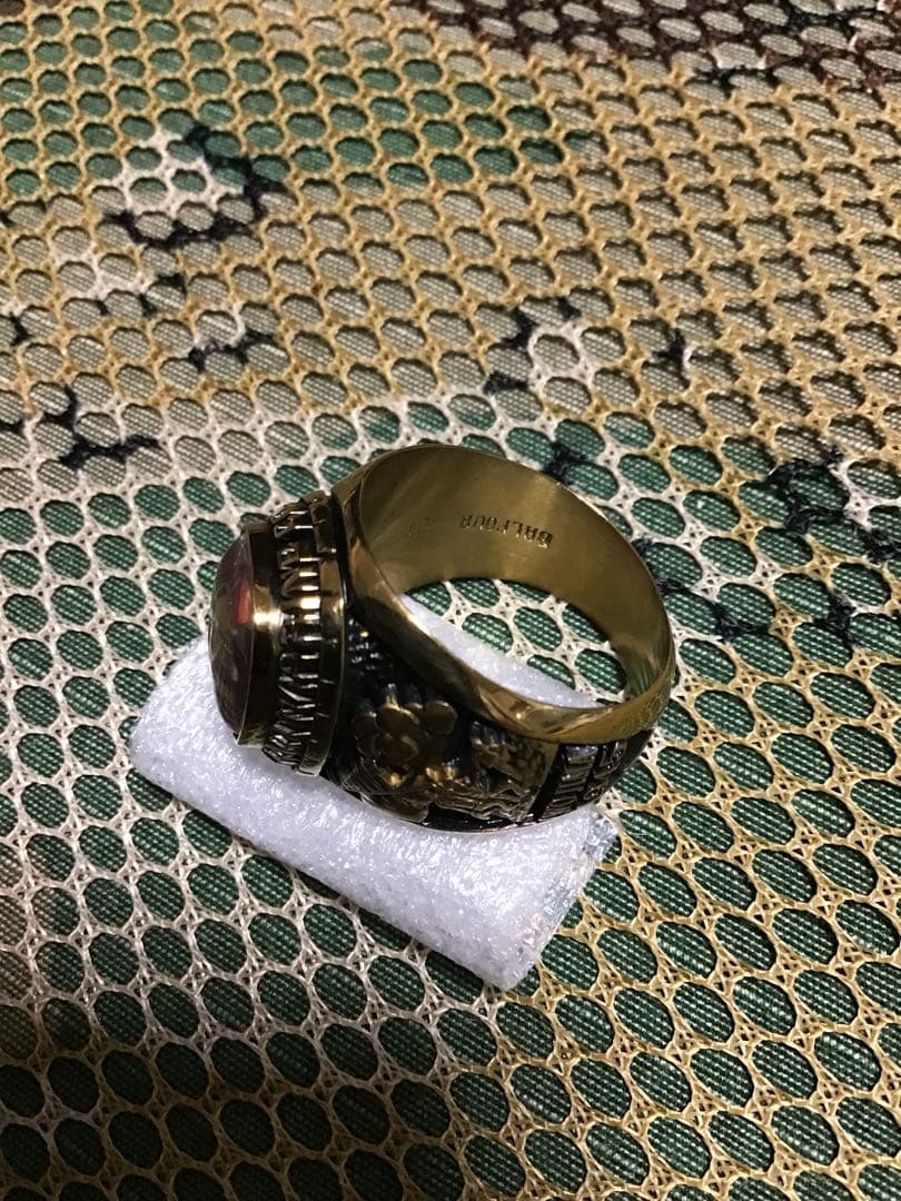 米軍放出品実物　海兵隊カレッジリング　BALFOUR GT 中古品1