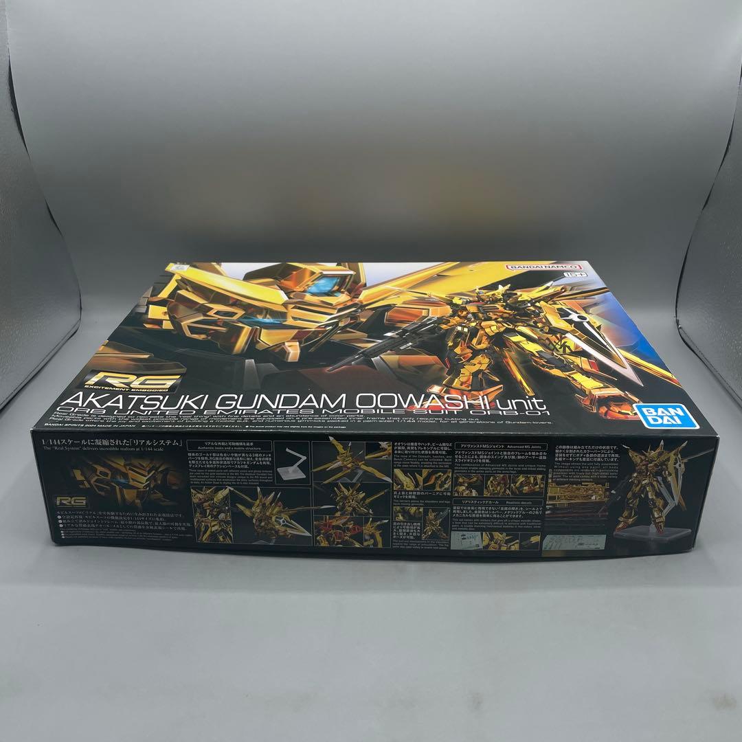 未組立 1/144 RG ORB-01 アカツキガンダム オオワシ装備