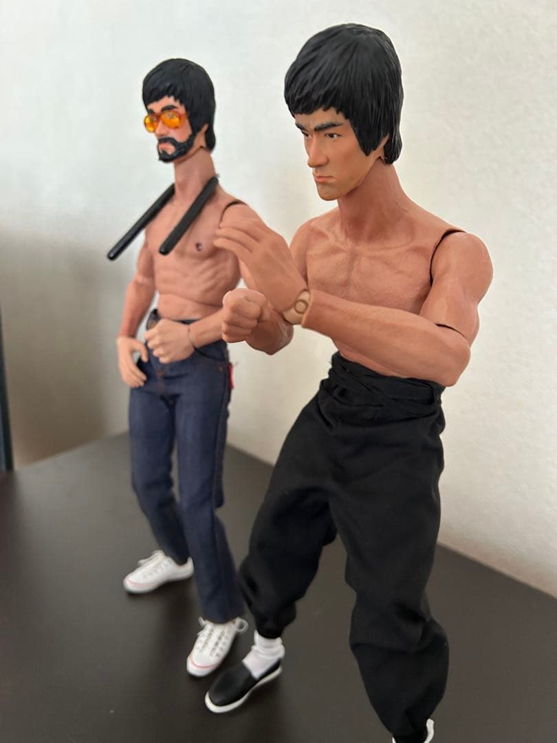 ブルース・リー アクションフィギュア 2体セット　カスタム品　一点物
