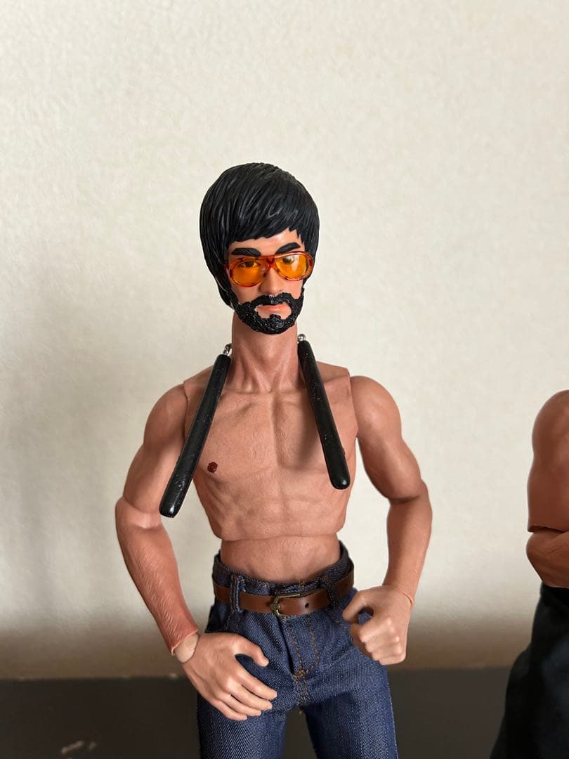 ブルース・リー アクションフィギュア 2体セット　カスタム品　一点物