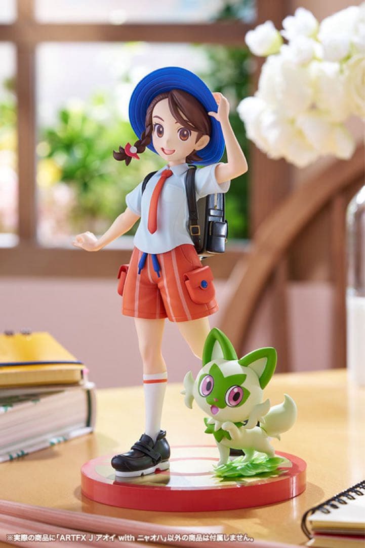 ARTFX J 『ポケットモンスター』アオイ with ニャオハ 1/8