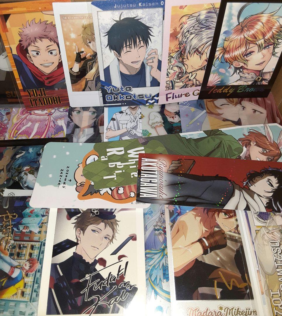 アニメグッズ シール・カード 大量 まとめ売り 1500点